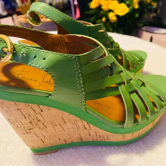 Brand New Wedges By FRANCO SARTO - Size 5.5 M - Wedge Height 4.5” - box 19 - Picture 1 of 5